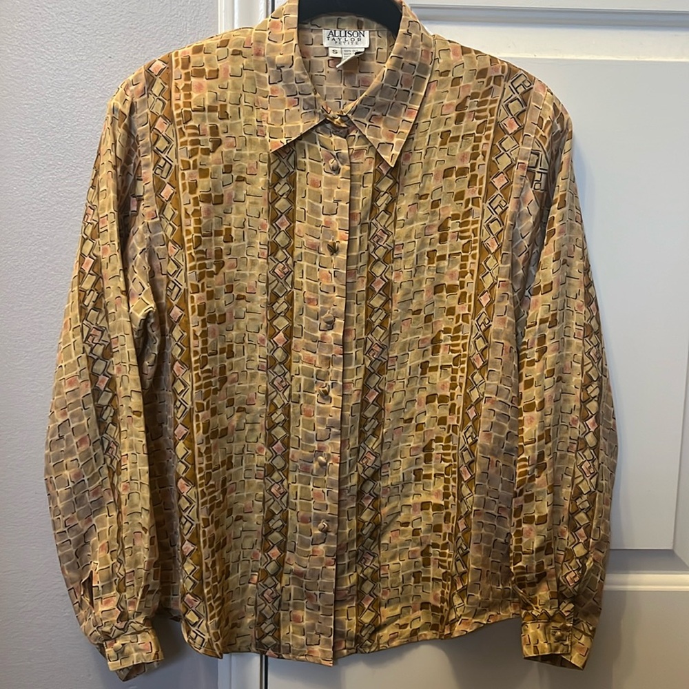 Vintage silk blouse